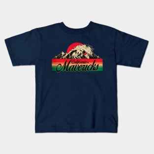 Mavericks Big Wave California Kids T-Shirt